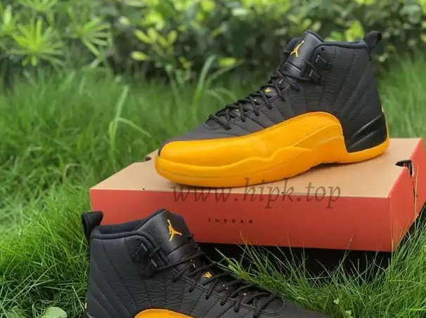 Pk God Air Jordan XII 12 university Gold retail materials ready to ship