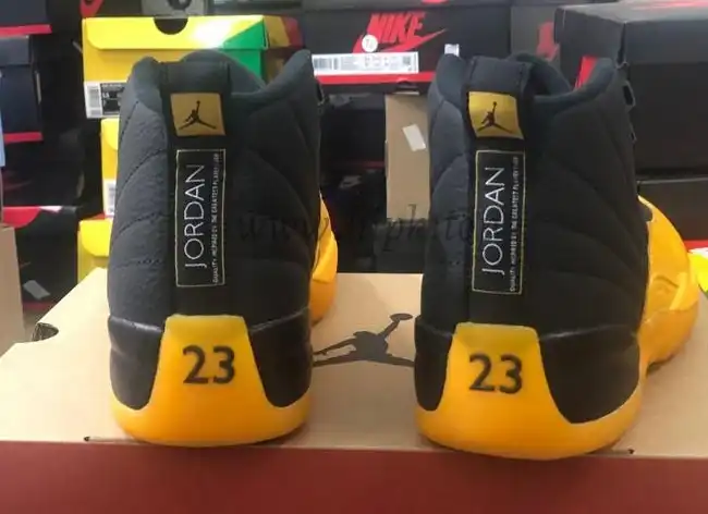 Pk God Air Jordan XII 12 university Gold retail materials ready to ship