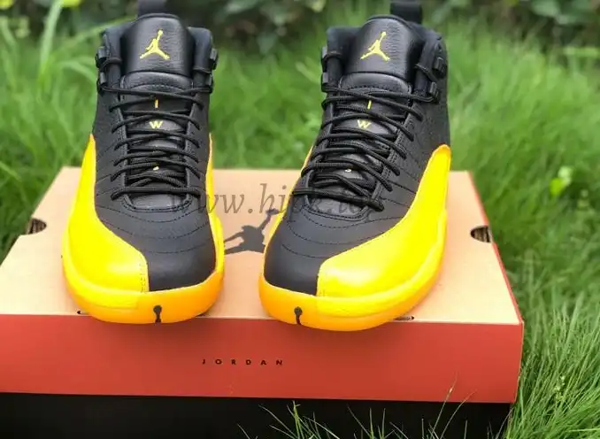 Pk God Air Jordan XII 12 university Gold retail materials ready to ship