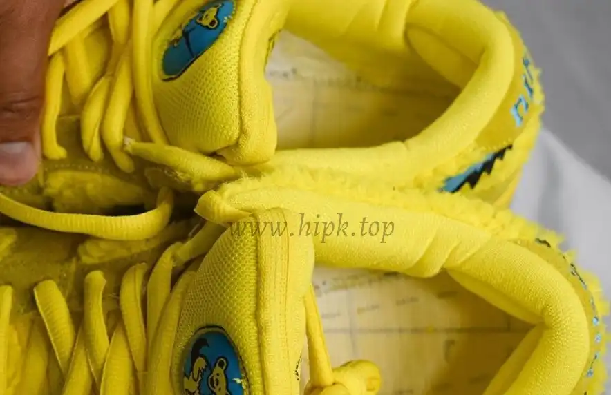 PKGOD exclusive Grateful Dead X SB dunk low pro Opti Yellow ready to ship