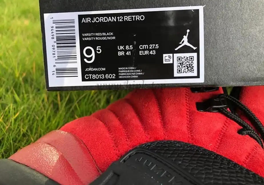 PK GOD Air Jordan 12 “Reverse Flu Game”retail materials ready to ship