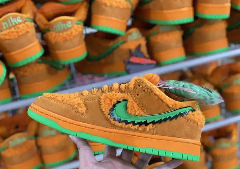 PKGOD exclusive Grateful Dead X SB dunk low pro Orange bear ready to ship