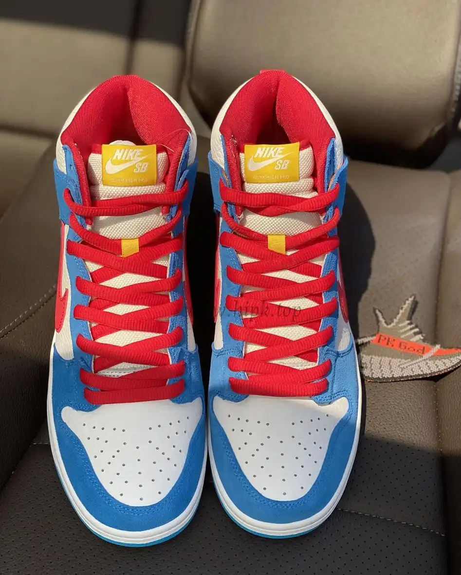 PK God Sb dunk high pro iso photo blue retail materials ready to ship