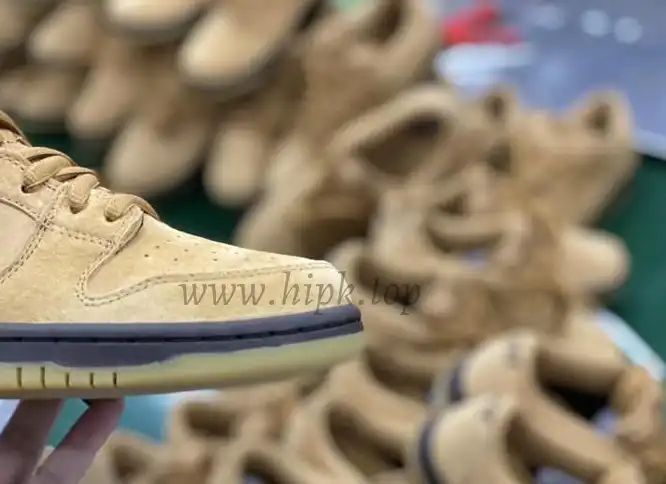 Pk God Sb dunk low wheat mocha retail materials ready to ship