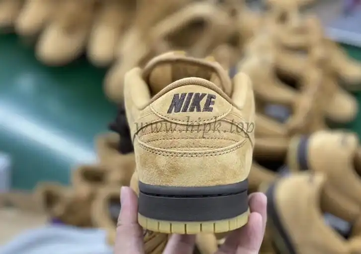 Pk God Sb dunk low wheat mocha retail materials ready to ship