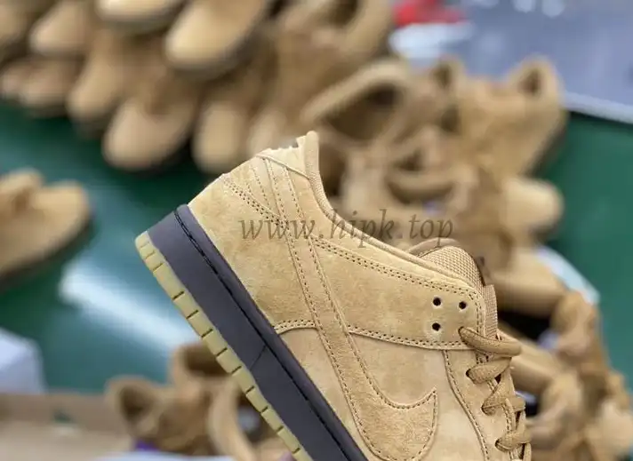 Pk God Sb dunk low wheat mocha retail materials ready to ship