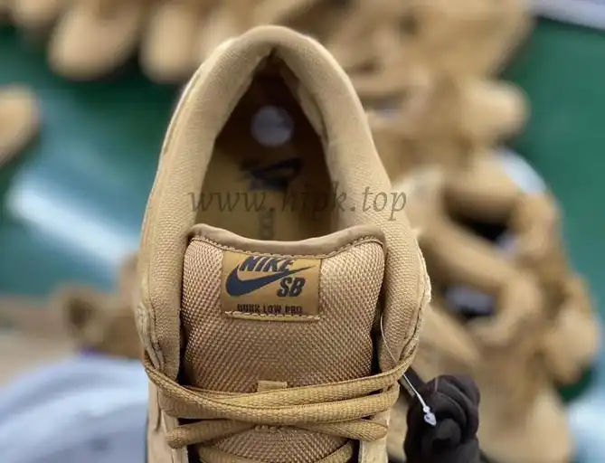 Pk God Sb dunk low wheat mocha retail materials ready to ship