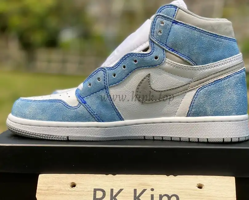 Pk god air Jordan 1 OG retro hyper royalretail materials ready on March 4th