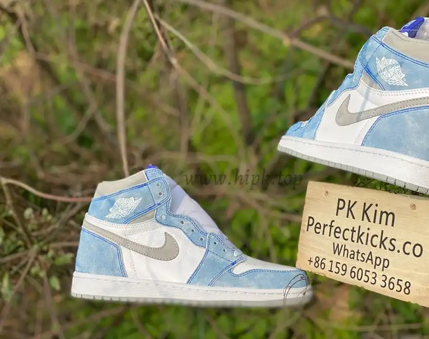 Pk god air Jordan 1 OG retro hyper royalretail materials ready on March 4th