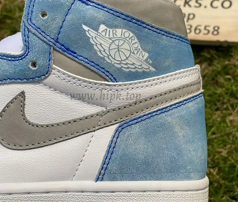 Pk god air Jordan 1 OG retro hyper royalretail materials ready on March 4th