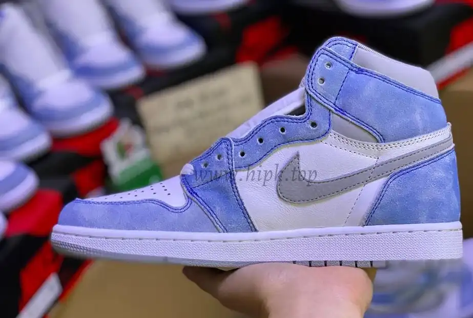 Pk god air Jordan 1 OG retro hyper royalretail materials ready on March 4th