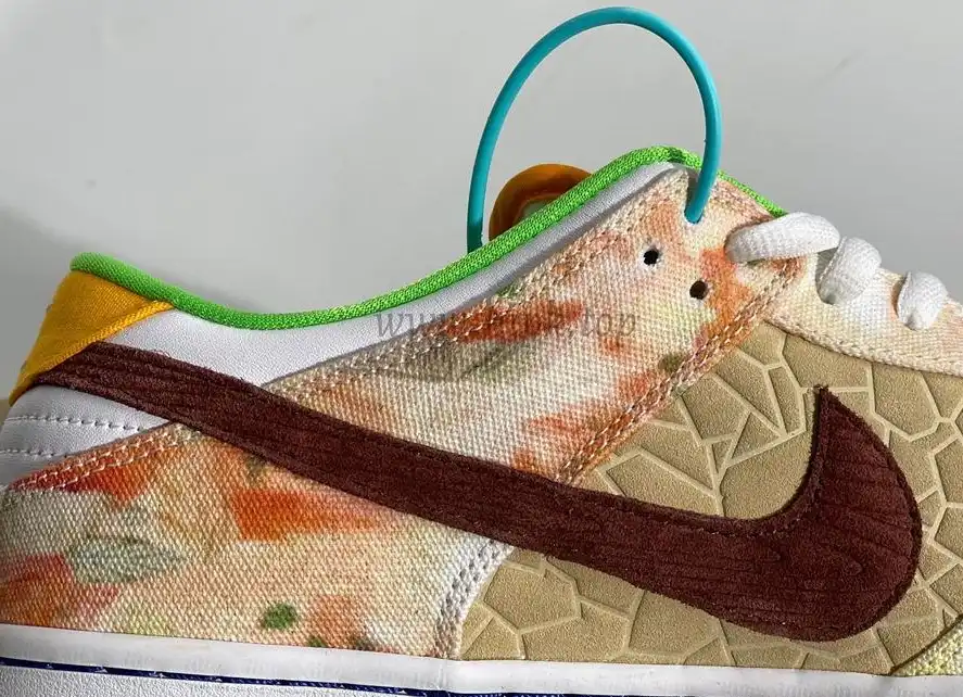 Pk God Nike dunk low pro QS street hawker retail materials ready to ship