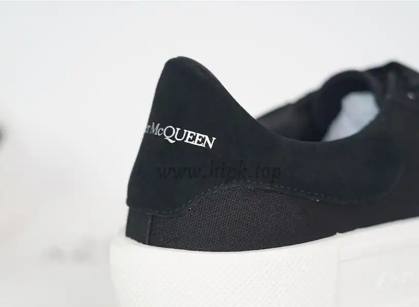 PK GOD ALXNDER MC MCQUEEN PARIS lowBlackSUEDE HEEL BEST VERSION READY TO SHIP