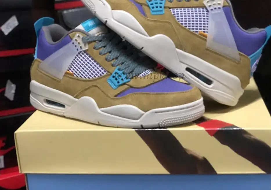 PK God The Union x Air Jordan 4 SP “Desert Moss”retail materials ready to ship