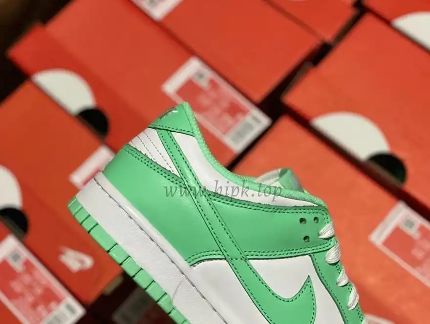 PK GOD nike dunk low Green Glow retail materials ready to ship