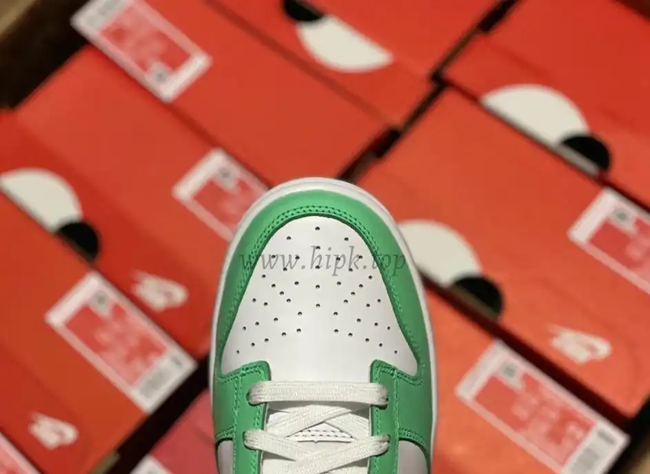 PK GOD nike dunk low Green Glow retail materials ready to ship