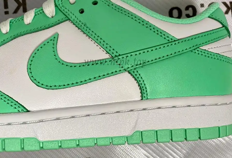 PK GOD nike dunk low Green Glow retail materials ready to ship