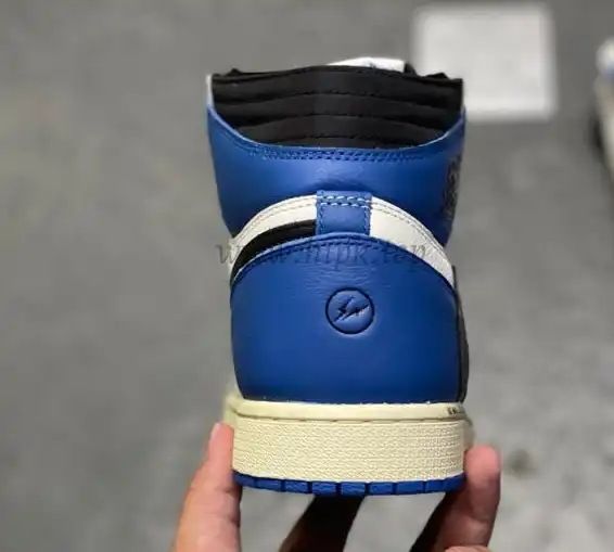 PK GOD Travis Scott x Fragment Design x Jordan Air Jordan 1 white RETAIL MATERIALS READY TO SHIP