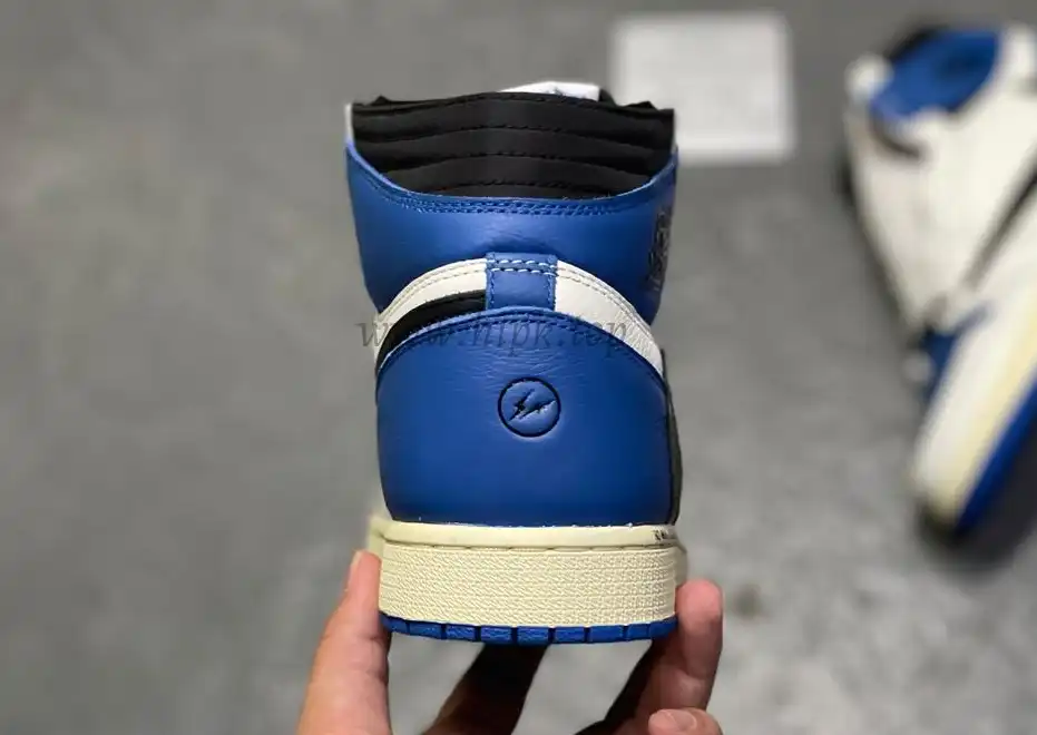 PK 4.0 Travis Scott X Fragment X Air Jordan 1 High OG retail materials ready to ship