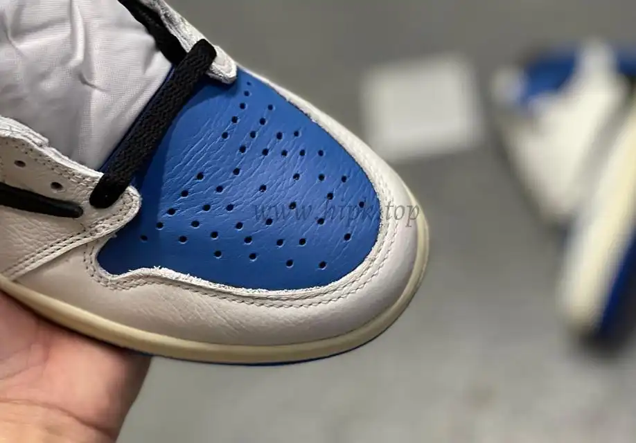 PK 4.0 Travis Scott X Fragment X Air Jordan 1 High OG retail materials ready to ship