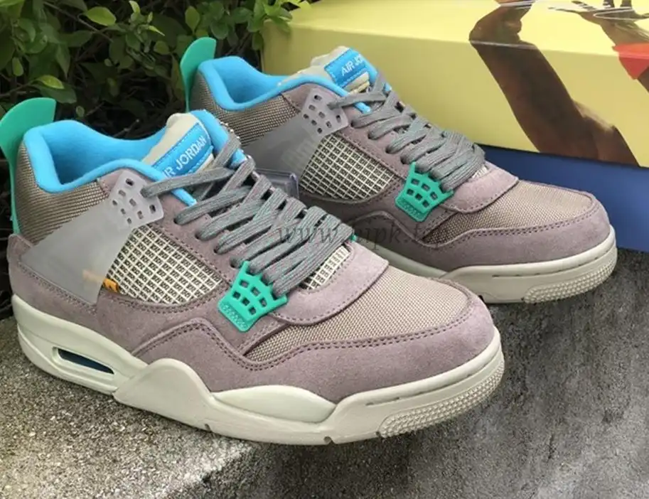 PK God Union LA x Air Jordan 4 ‘’Taupe Haze‘’retail materials ready to ship