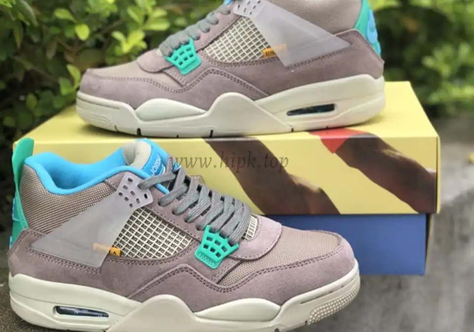 PK God Union LA x Air Jordan 4 ‘’Taupe Haze‘’retail materials ready to ship