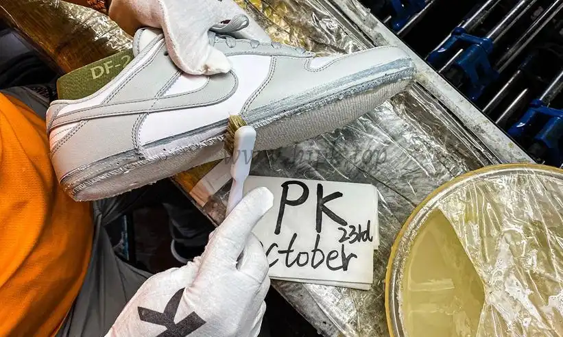 PK GOD nike dunk low photon dust retail materials ready to ship