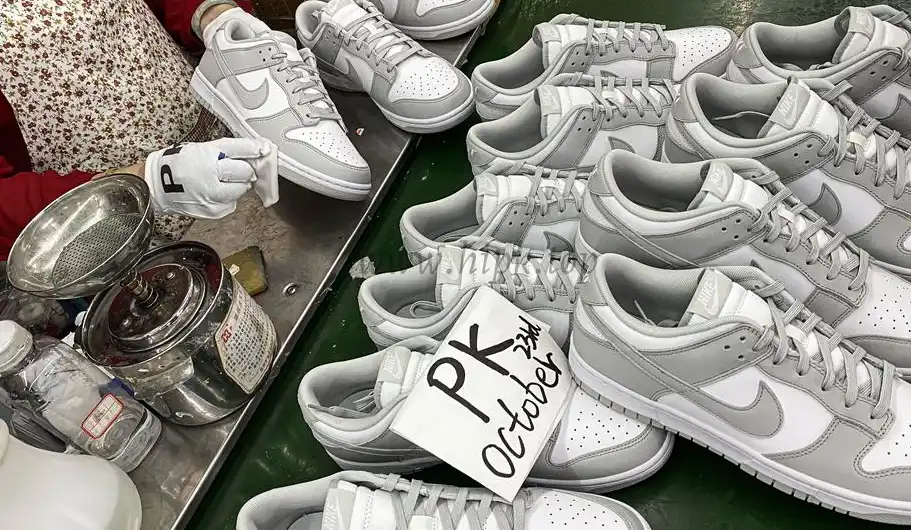 PK GOD nike dunk low photon dust retail materials ready to ship