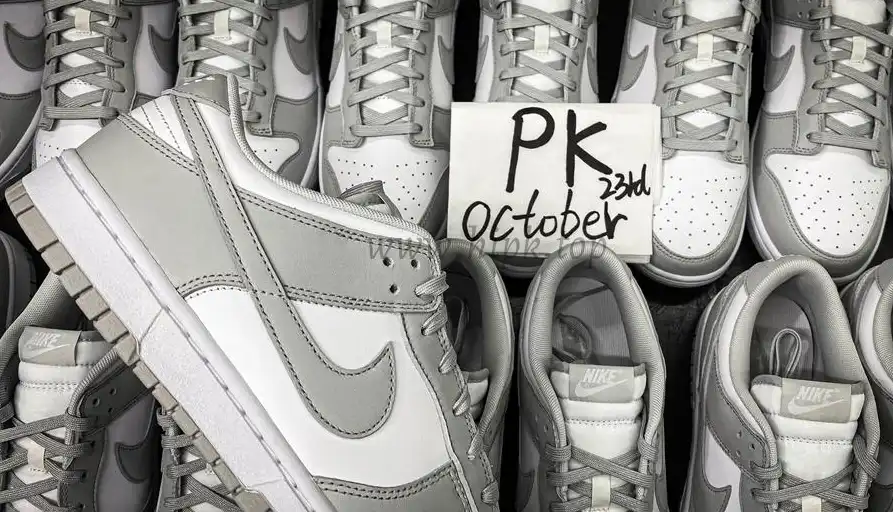 PK GOD nike dunk low photon dust retail materials ready to ship