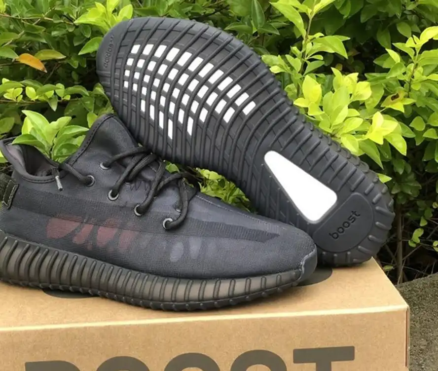 PK God adidas Yeezy Boost 350 V2 “BLACK”3791 Retail materials ready to ship