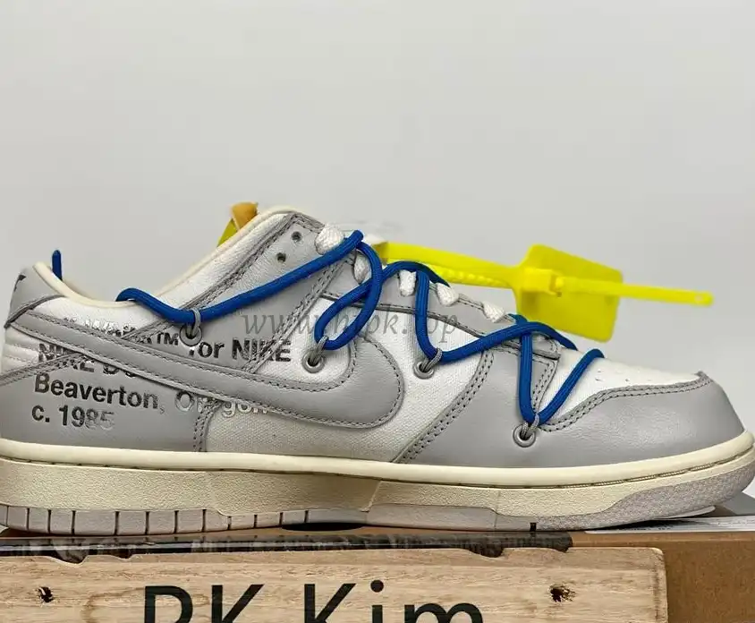 Pk God off white X dunk low the 50 NO.10 retail materials ready to ship