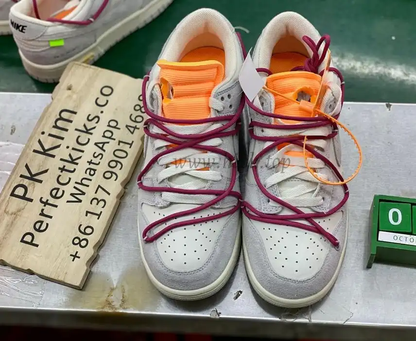 Pk God off white X dunk low the 50 NO.35 retail materials ready to ship