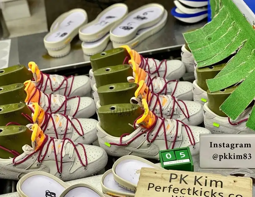 Pk God off white X dunk low the 50 NO.35 retail materials ready to ship