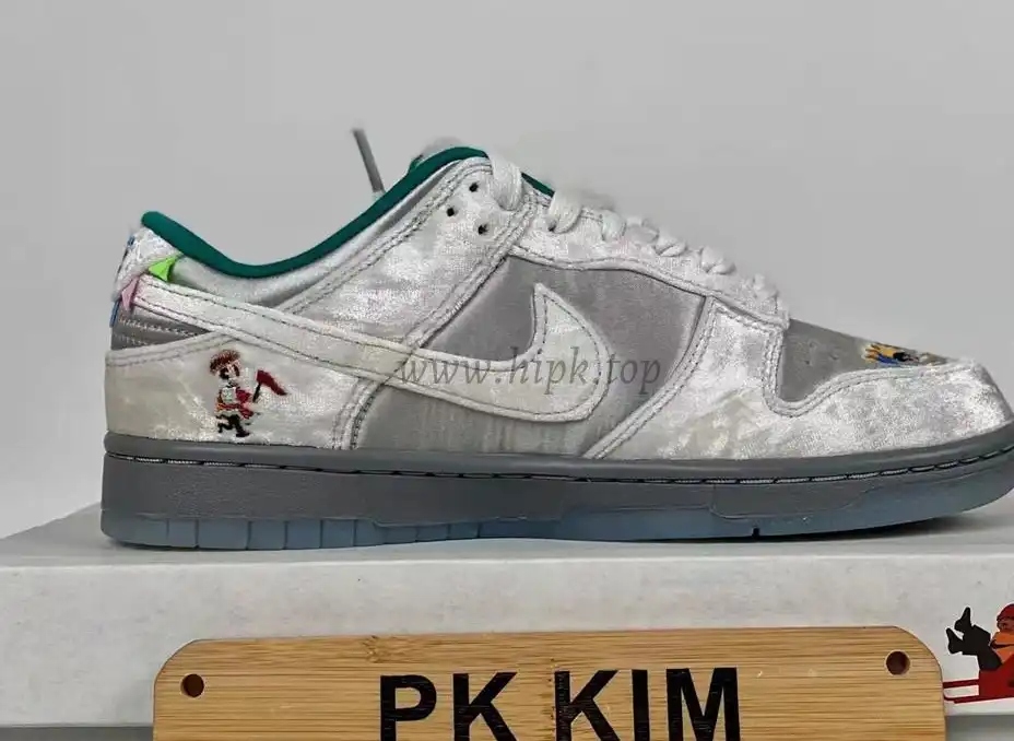 Pk God dunk low Ice retail materials ready to ship