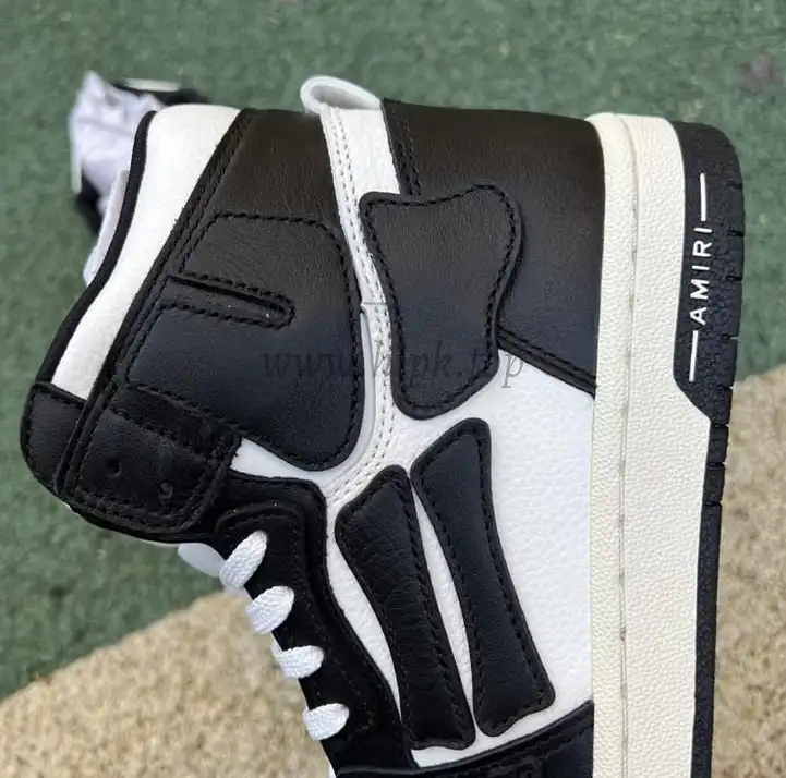Pk God Amiri Men’s Skel high Sneakers black retail materials ready to ship