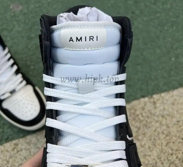 Pk God Amiri Men’s Skel high Sneakers black retail materials ready to ship