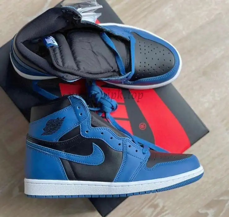 Pk God air jordan 1 retro dark Marina blue retail materials ready to ship