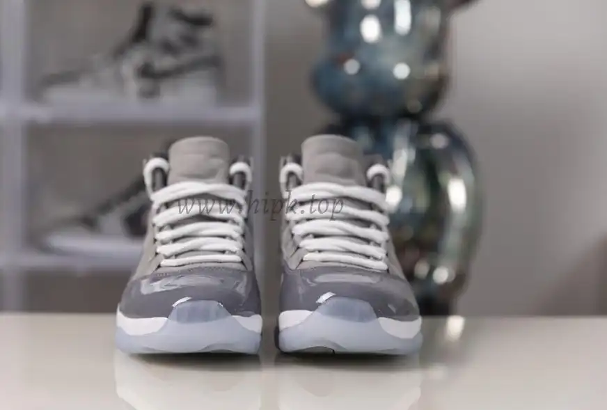 PK GOD Air Jordan 11 cool grey retail materials ready to ship