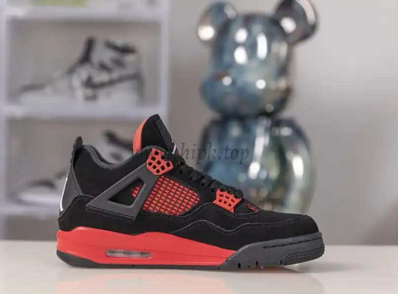 PK God Air Jordan 4 “Red Thunder”retail materials ready to ship