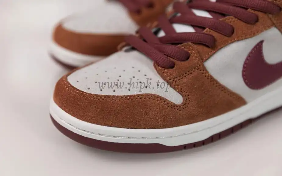 PK God Nike SB dunk Low Russet Cedar retail materials ready to ship