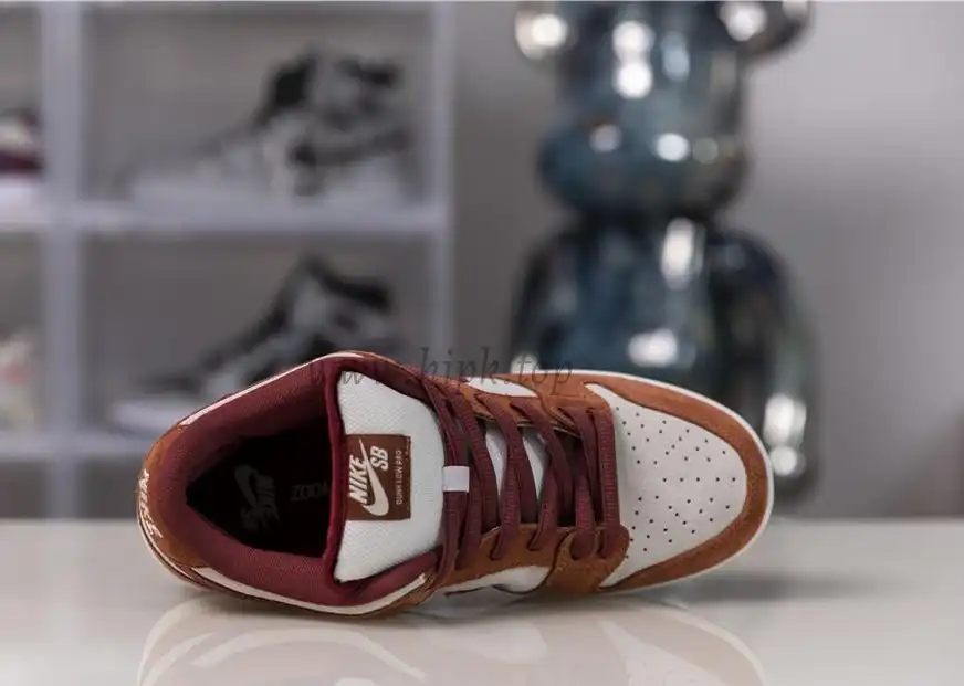 PK God Nike SB dunk Low Russet Cedar retail materials ready to ship