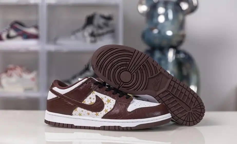 PKPK God SUP X DUNK LOW Barkroot Brown retail materials ready to ship