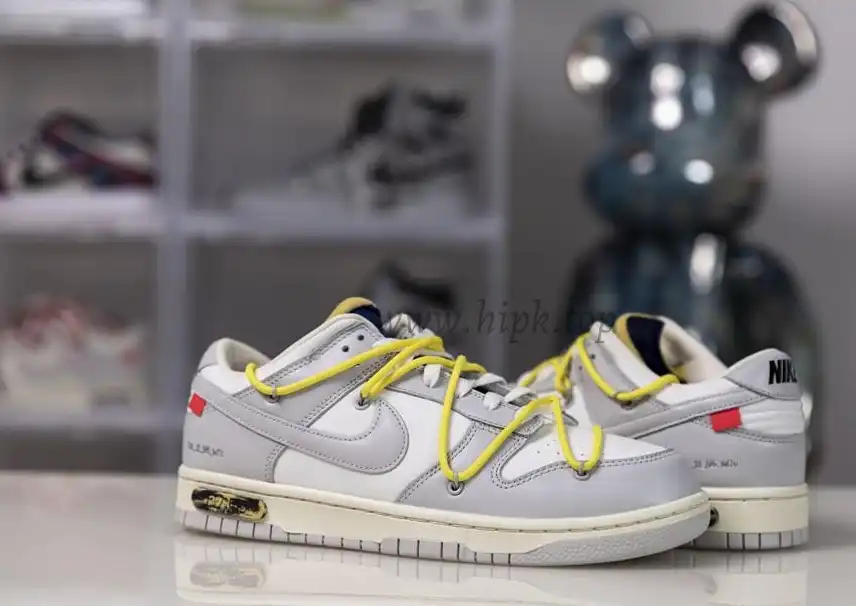 Pk God off white X dunk low the 50 NO.27 retail materials ready to ship