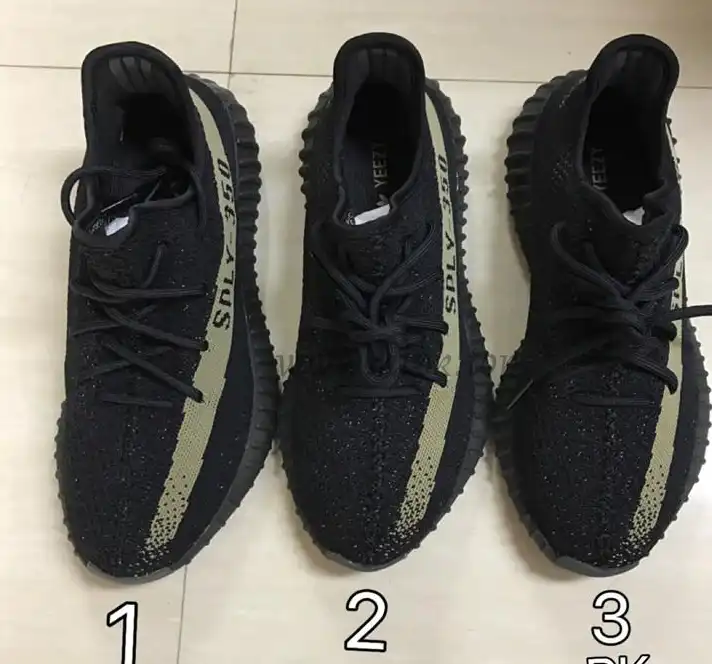 ADIDAS FACTORY MATERAILS YEEZY 350 V2 Black GreenBY9611 PK EXCLUSIVE LIMITED（shipped based on euro size)