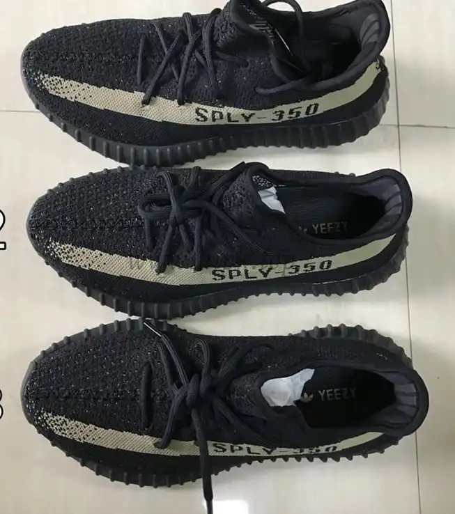 ADIDAS FACTORY MATERAILS YEEZY 350 V2 Black GreenBY9611 PK EXCLUSIVE LIMITED（shipped based on euro size)