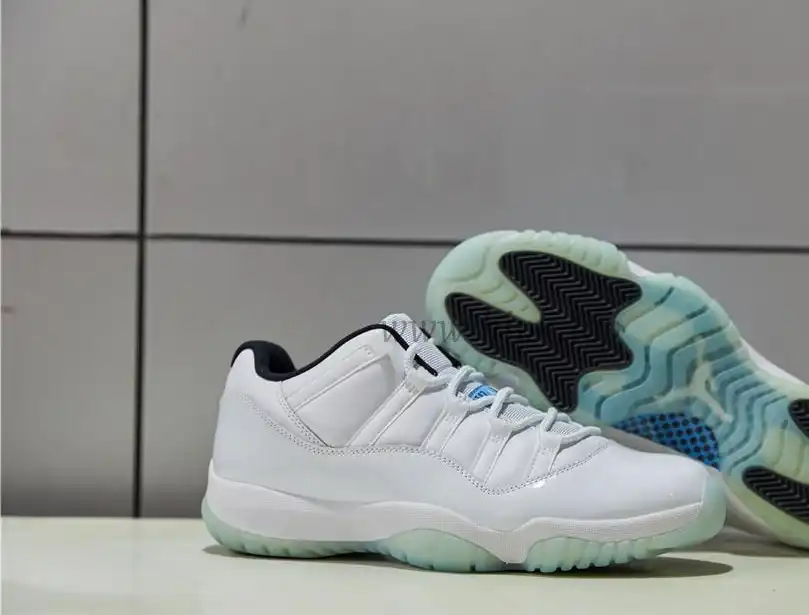 Authentic Air Jordan 11 Low Columbia