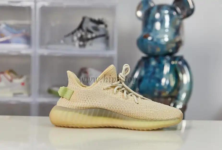 EXCLUSIVE PK GOD YEEZY 350 V2 Flax WITH REAL PREMEKNIT FROM HUAYIYI WHICH OFFER PRIMEKNIT TO ADIDAS DIRECTLY READY to ship