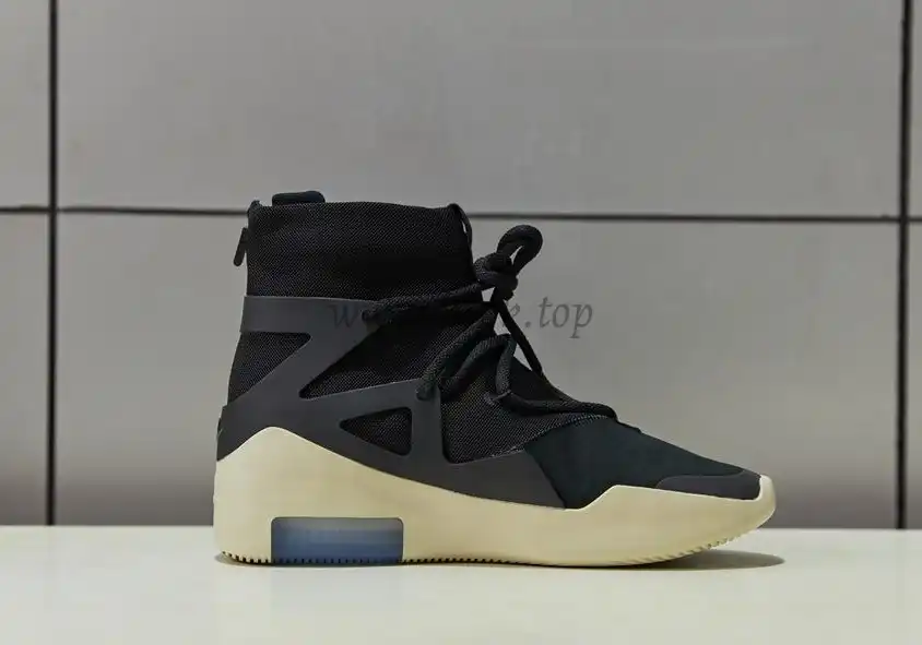 EXCLUSIVE RETAIL PK GOD NIKE AIR FEAR OF GOD 1 LIGHT BLACK BLACK AAR4237-001READY TO SHIP