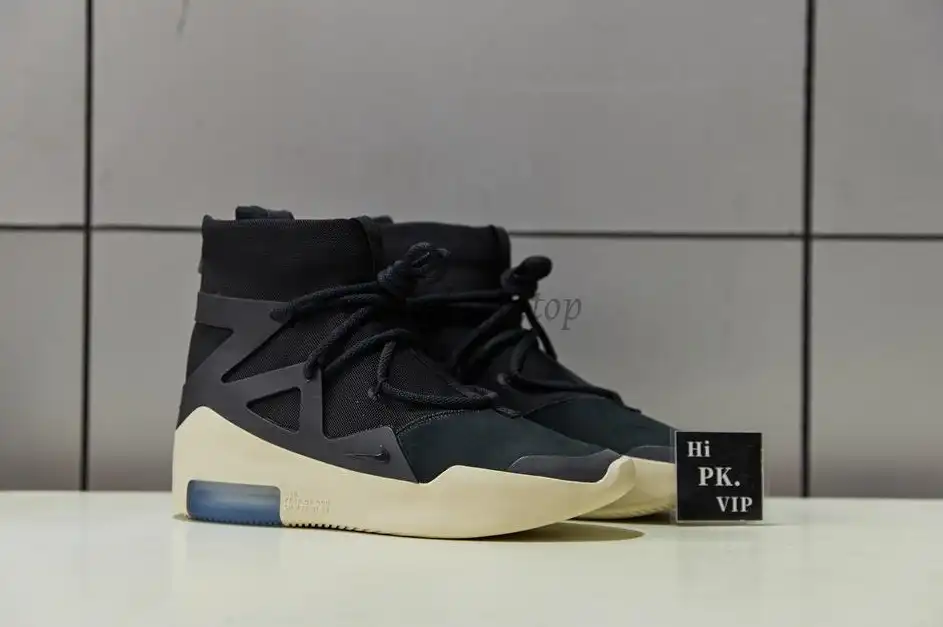 EXCLUSIVE RETAIL PK GOD NIKE AIR FEAR OF GOD 1 LIGHT BLACK BLACK AAR4237-001READY TO SHIP