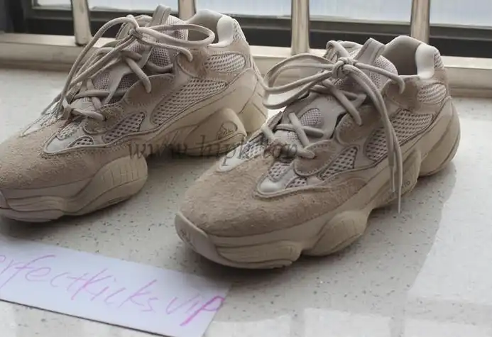 GodYEEZY 500 DESERT RAT BLUSH retail sample version ready to ship